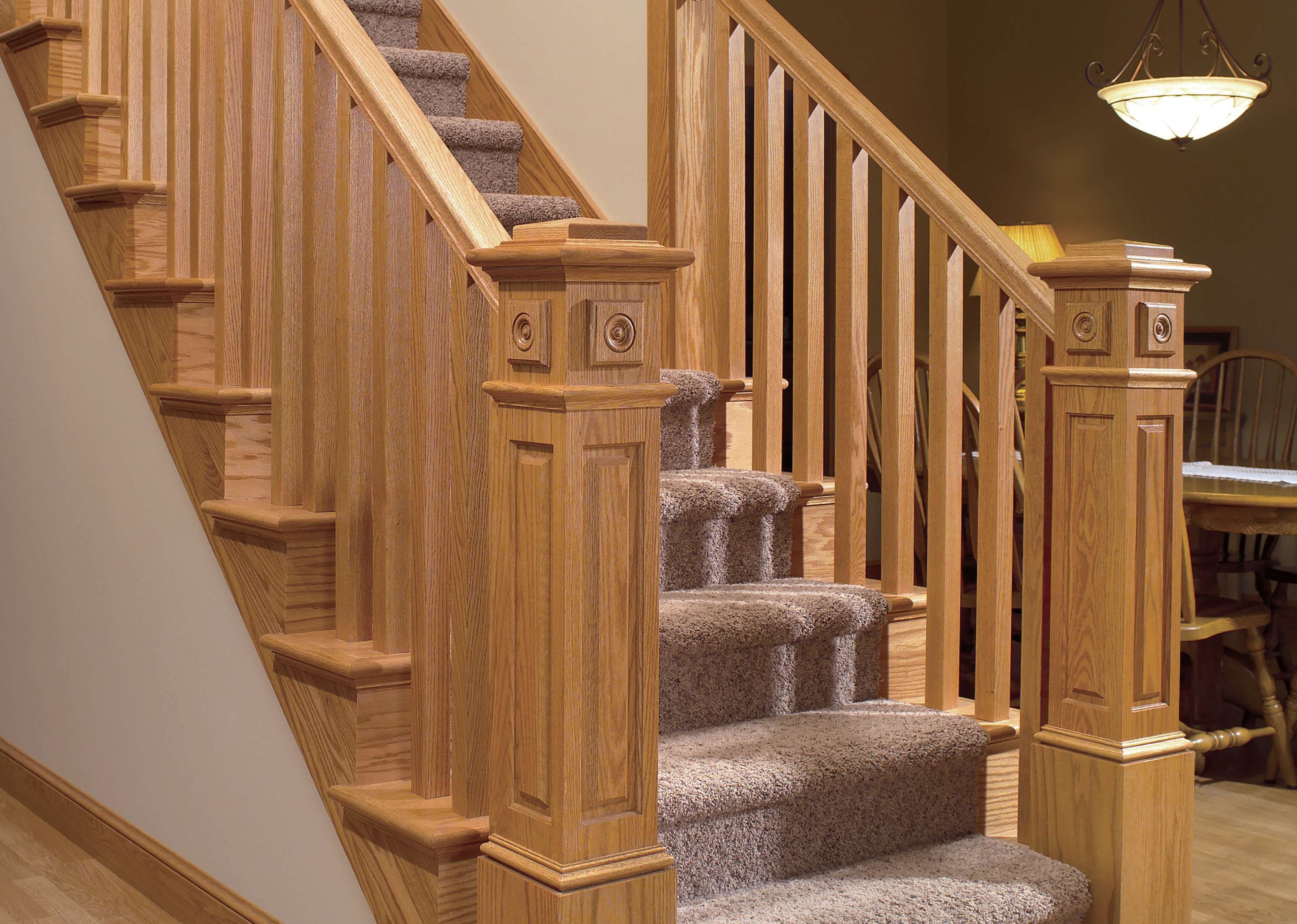 实木楼梯木楼梯工程扶手立柱设计制作安装服务提供商
